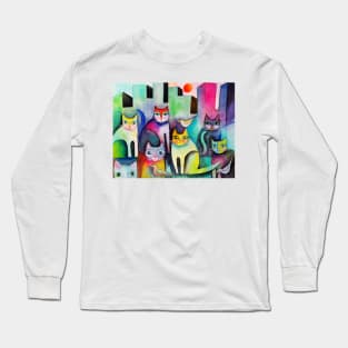 City Kitties Long Sleeve T-Shirt